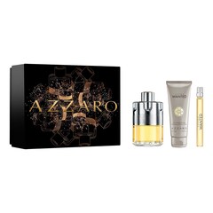 Azzaro Wanted - Coffret Eau de Toilette, Format Voyage et Soin, AZZARO