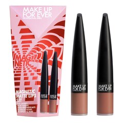 Magnetic Matte Lips Set - Coffret maquillage lèvres, MAKE UP FOR EVER