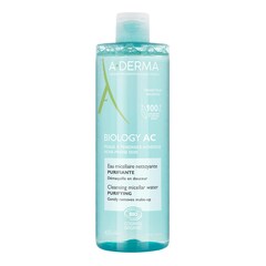 Biology Ac - Eau micellaire nettoyante purifiante, A-DERMA