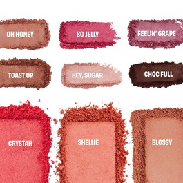 Treat Yourself, Gorgeous! - La palette de Noël blushs & fards à paupières