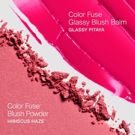Color Fuse Innovation Glassy Balm + Powder Blush Duo – Blush poudre et crème