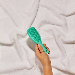 The Wet Detangler Mini Green Lizard - Brosse Démêlante 