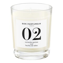 Graine de Coriandre, Miel, Feuilles de tabac - Bougie, BON PARFUMEUR
