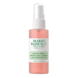 Spray Visage à l'Aloe vera, Plantes aromatiques et Eau de rose - Format Voyage