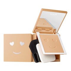 Hello Happy powder - Fond de teint poudre duo de couvrance, BENEFIT COSMETICS