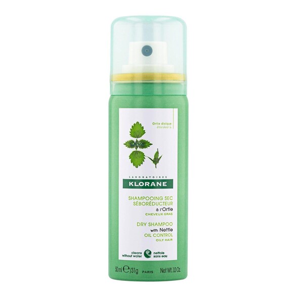 Capillaire - Shampoing Sec Séboréducteur A l’Ortie - Cheveux Gras, KLORANE