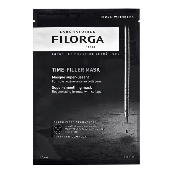TIME-FILLER MASK - Masque visage tissu au collagène anti rides, FILORGA