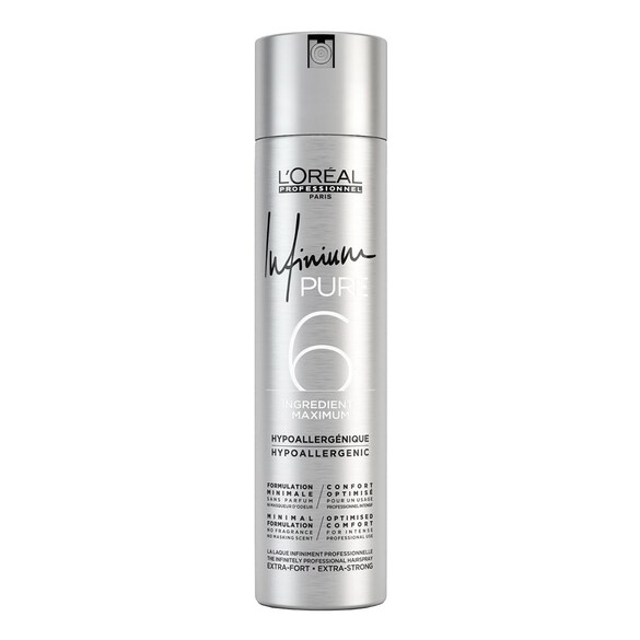 Infinium Pure - Laque fixation forte, L'Oréal Professionnel
