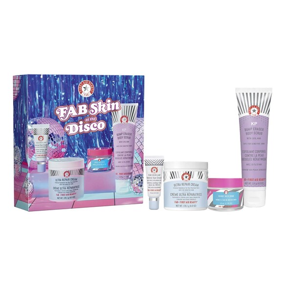 Coffret FAB Skin Disco - Coffret soin visage et corps, FIRST AID BEAUTY