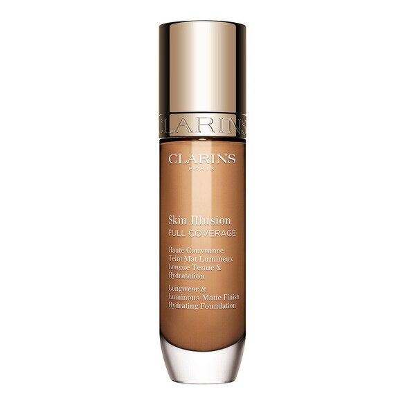 Skin Illusion Full Coverage – Fond de teint haute couvrance mat longue tenue, CLARINS
