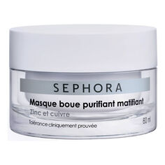 SEPHORA COLLECTION MASQUE BOUE PURIFIANT MATIFIANT ZINC ET CUIVRE