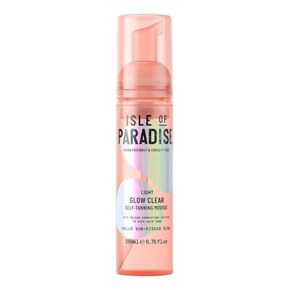 Glow Clear - Mousse Auto-bronzante, ISLE OF PARADISE