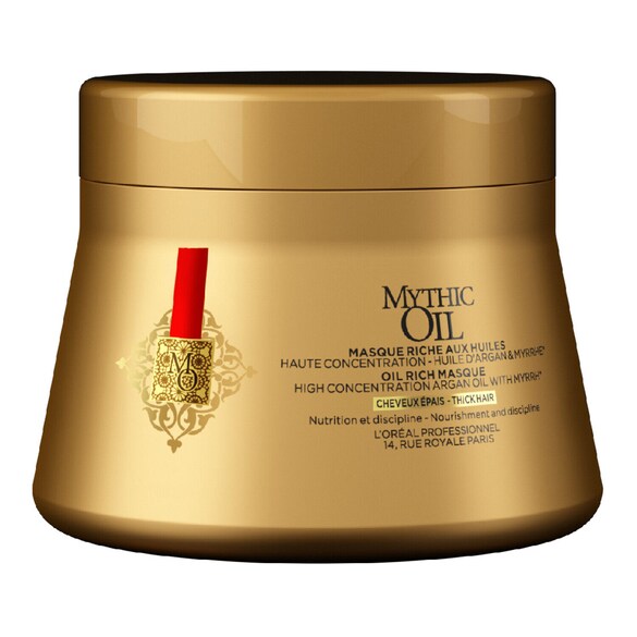 Mythic Oil - Masque aux huiles pour Cheveux épais, L'Oréal Professionnel