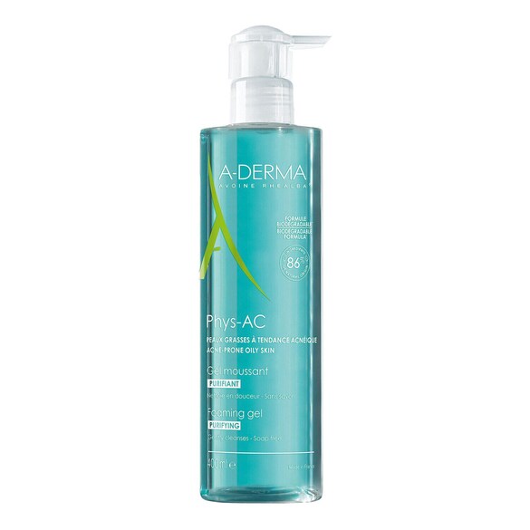 Phys AC - Gel moussant purifiant, A-DERMA