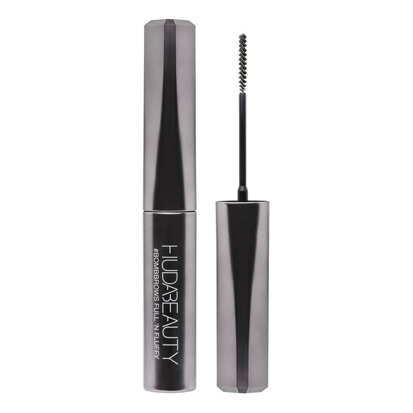#Bombbrows Full 'N Fluffy Fiber Gel - Mascara à Sourcils aux Fibres Volumatrices, HUDA BEAUTY