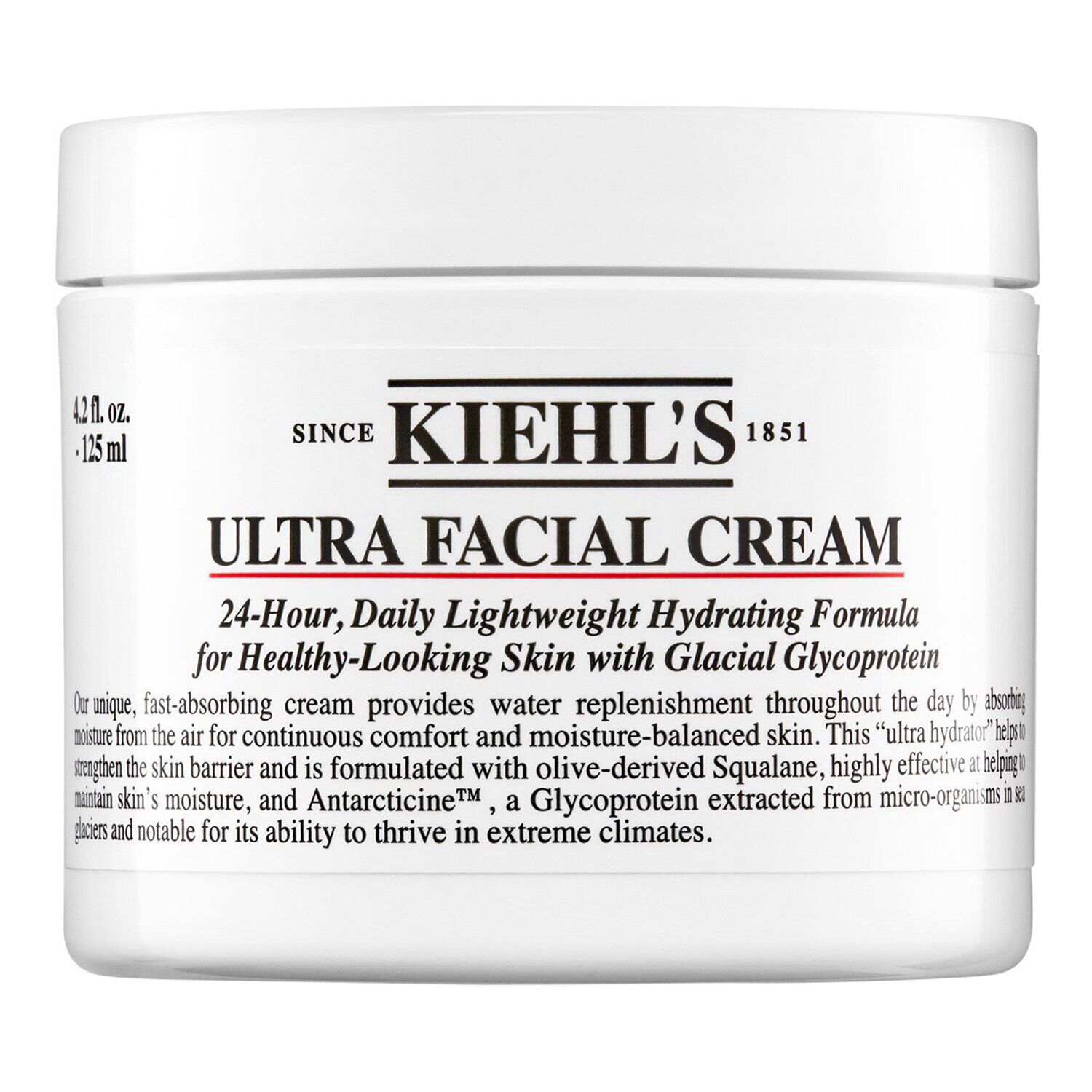 crème hydratante à la texture légère - ultra facial cream