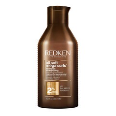 All Soft Mega Curls - Shampoing pour cheveux très secs, bouclés à crépus, REDKEN