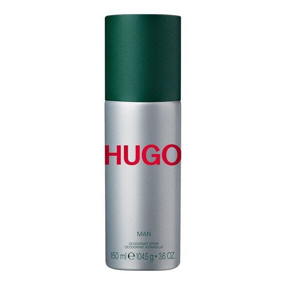 Hugo Man - Déodorant Spray Homme Acidulé et Herbacé, HUGO BOSS