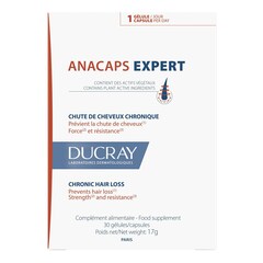 Anacaps expert - Chute de cheveux chronique, DUCRAY