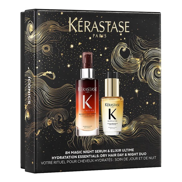 Kérastase Iconiques - Coffret routine pour cheveux secs, KÉRASTASE