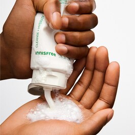 Mousse Nettoyante Visage au Thé Vert et aux Acides Aminés - Nettoyant Visage