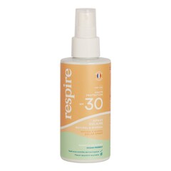 Spray solaire minéral SPF 30, RESPIRE