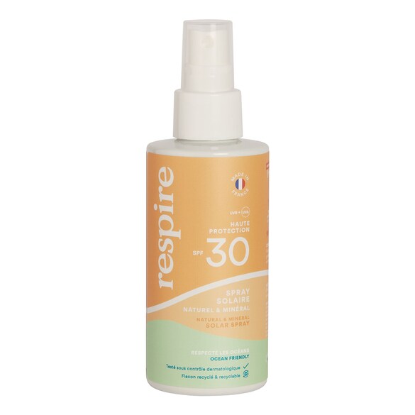 spray solaire minéral spf