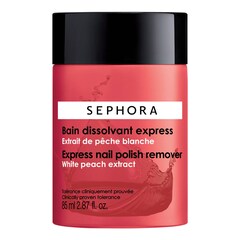 Bain dissolvant express - Extrait de pêche blanche, SEPHORA COLLECTION