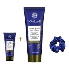 Merveilleuse - Coffret Noël Masque anti-rides peaux sensibles certifiée bio, SANOFLORE