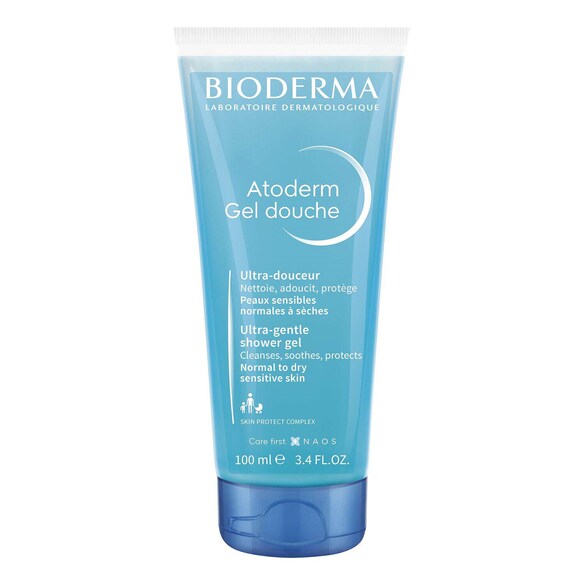Atoderm Gel douche - Gel lavant hydratant doux visage et corps, BIODERMA