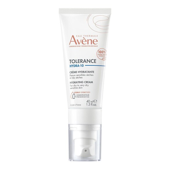 Tolérance Hydra 10 - Crème hydratante peaux sensibles sèches à très sèches, AVENE