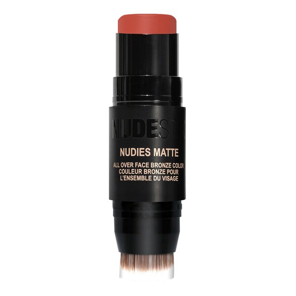 Nudies Matte Bronzer - Stick Double-Embout Contouring, NUDESTIX