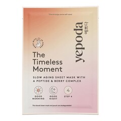 The Timeless Moment – Masque en tissu anti-âge avec des peptides, YEPODA