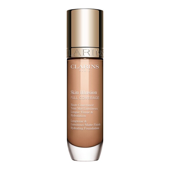 Skin Illusion Full Coverage – Fond de teint haute couvrance mat longue tenue, CLARINS