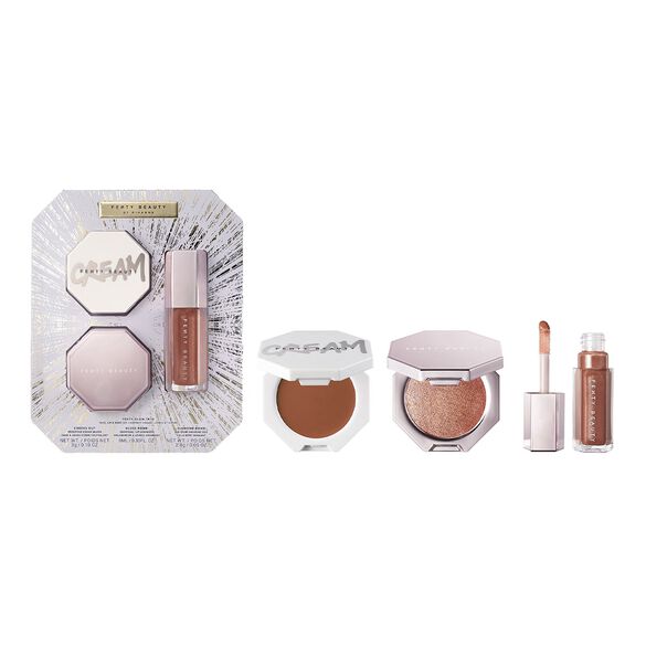 Fenty glow trio - Coffret No&euml;l maquillage, FENTY BEAUTY