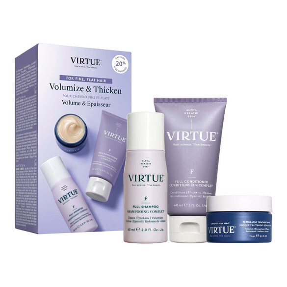 Voluminize Kit - Coffret Cheveux Volume et Epasisseur, VIRTUE