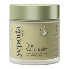 The Calm Balm – Baume nettoyant démaquillant doux aux huiles d'olive et de coco, YEPODA