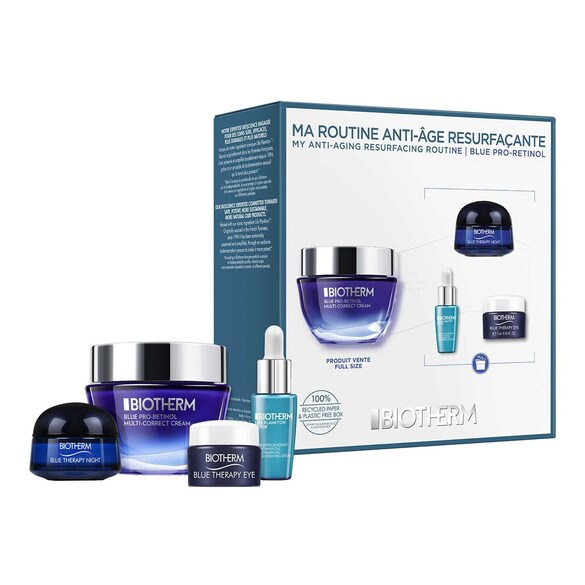 Ma Routine Anti-Âge Resurfaçante - Coffret Soin Visage, BIOTHERM