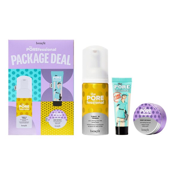 The POREfessional Package Deal - Mini Coffret de Soins pour les pores et Primer, BENEFIT COSMETICS