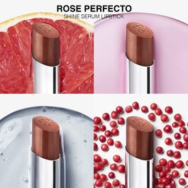 Rose Perfecto Shine Serum Lipstick - Rouge à lèvres brillant et soin