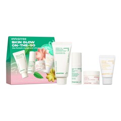 Set Skin Glow on-the-go - Coffret Éclat Formats Voyage, INNISFREE
