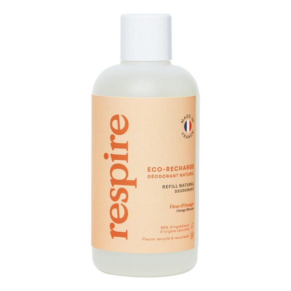 Eco-Recharge - Déodorant Naturel Fleur d'Oranger, RESPIRE