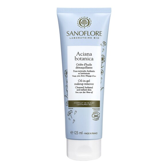 aciana botanica - gelée d'huile démaquillante et hydratante certifiée bio