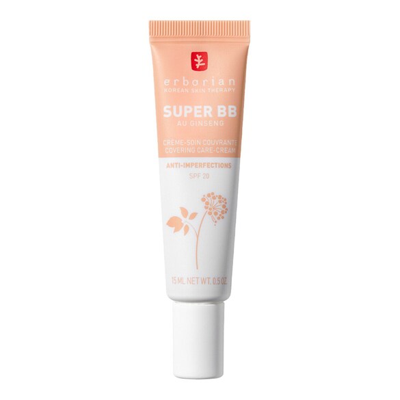 Super BB Au Ginseng - Soin Couvrant Anti-Imperfections Format Voyage, ERBORIAN