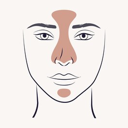 135 T-ZONE BLENDER - Pinceau visage
