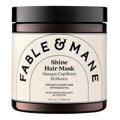 Masque capillaire brillance - Au thé noir, FABLE & MANE