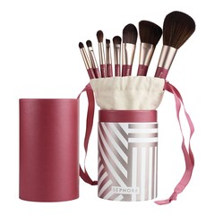 Set pinceaux avancé - Set de 8 pinceaux maquillage yeux et teint, SEPHORA COLLECTION