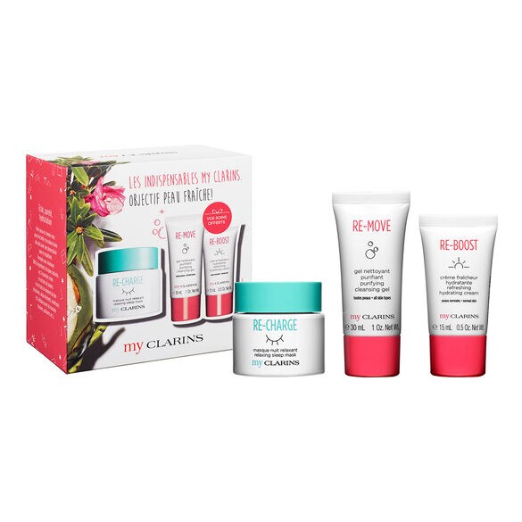 Mes Essentiels D&eacute;tente - Coffret No&euml;l Soin Visage, CLARINS