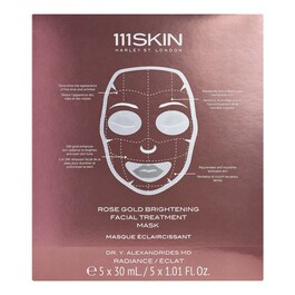 Masque Visage Eclat Or Rose x5
