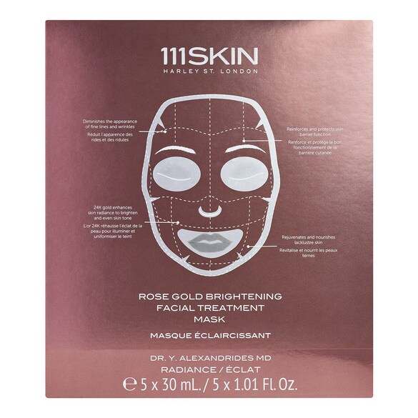 Masque Visage Eclat Or Rose x5, 111SKIN